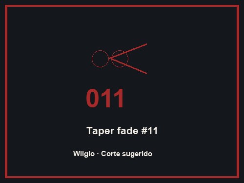 Taper fade #11