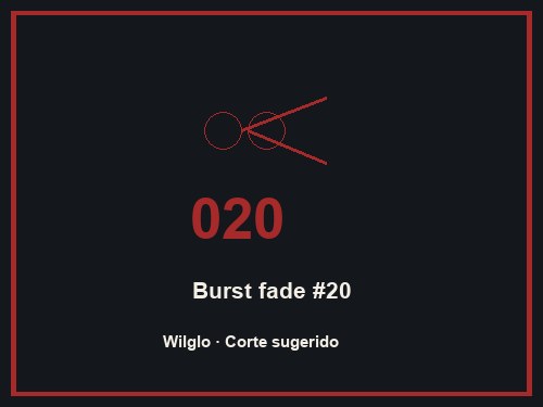 Burst fade #20